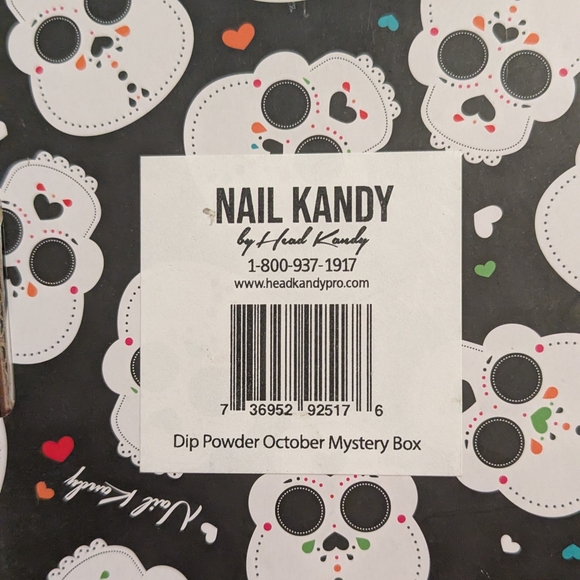Nail Kandy Halloween Nail Dip Powders Gift Set - Purple and Blue Glitter - New - Picture 8 of 10